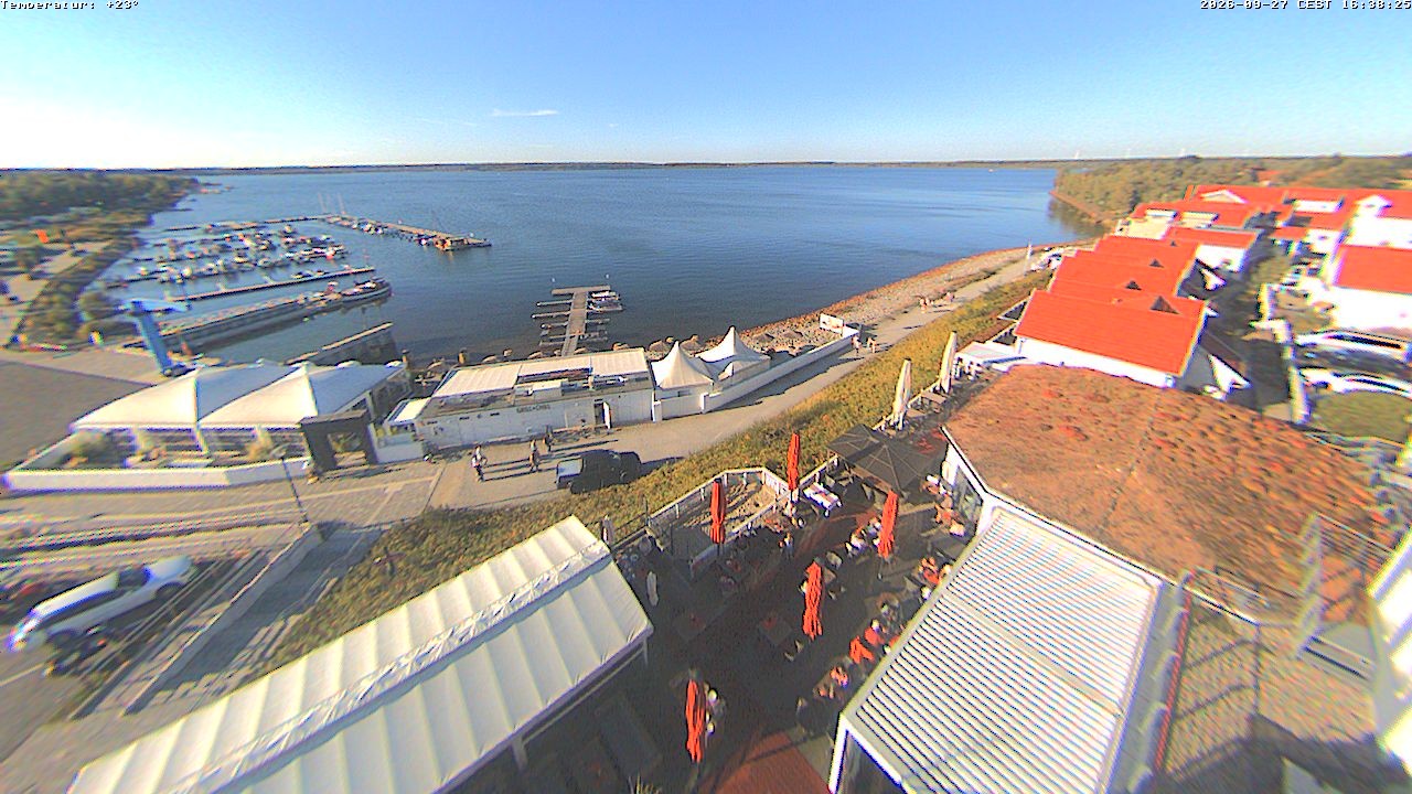Archiv Foto Webcam Leuchtturm Lausitz: Blick auf den Geierswalder See