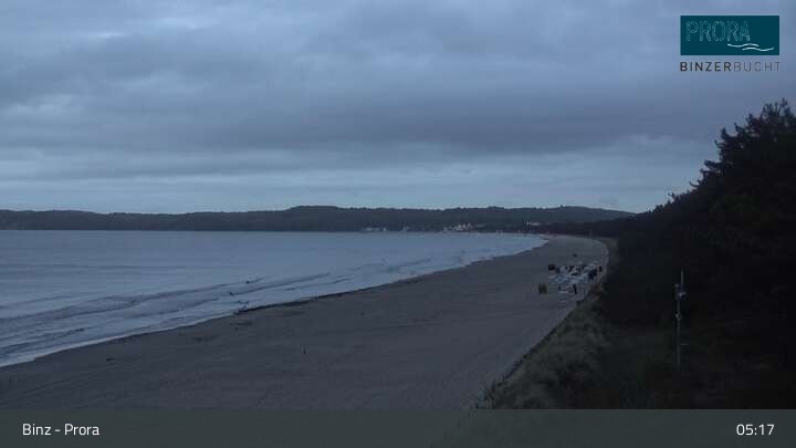 Archived image Webcam Prora - Bay of Binz