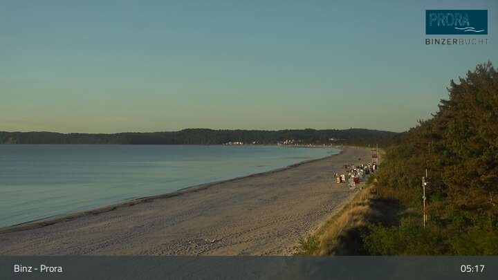 Archived image Webcam Prora - Bay of Binz