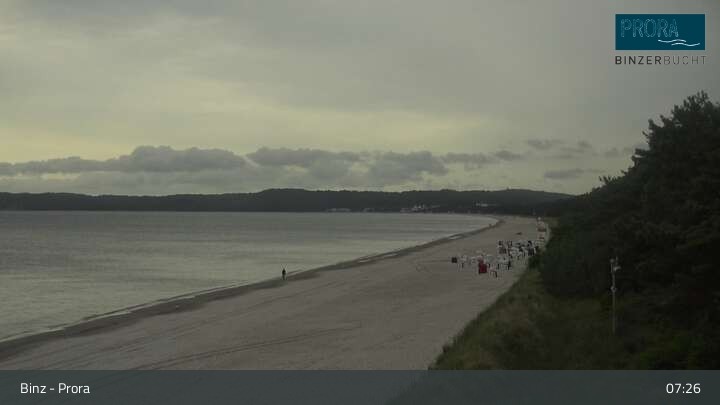 Archiv Foto Webcam Prora auf Rügen - Binzer Bucht