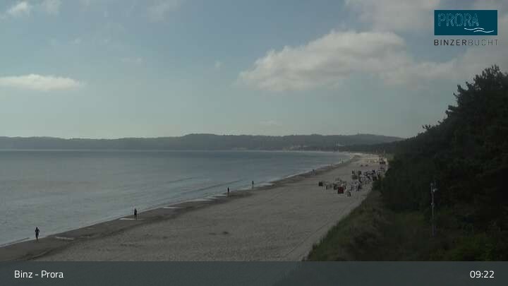 Archived image Webcam Prora - Bay of Binz