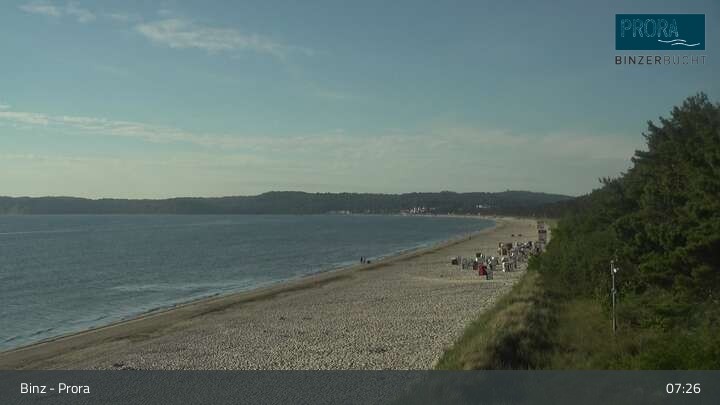 Archived image Webcam Prora - Bay of Binz