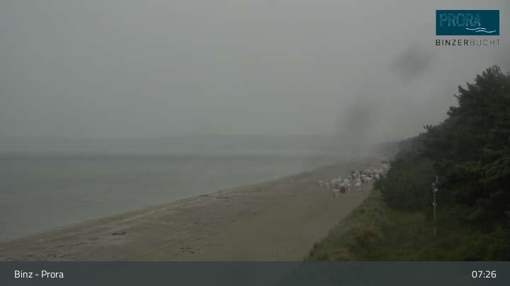Archiv Foto Webcam Prora auf Rügen - Binzer Bucht