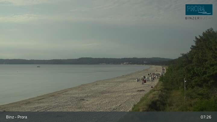 Archiv Foto Webcam Prora auf Rügen - Binzer Bucht