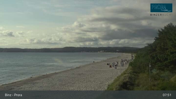 Archiv Foto Webcam Prora auf Rügen - Binzer Bucht