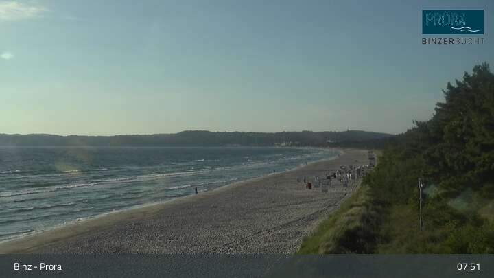 Archiv Foto Webcam Prora auf Rügen - Binzer Bucht