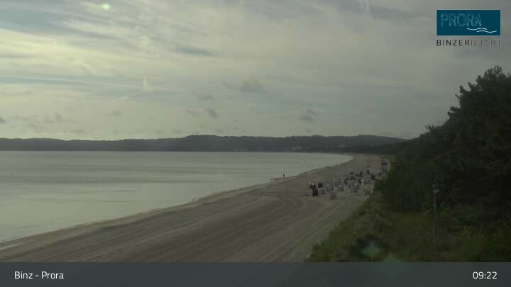 Archiv Foto Webcam Prora auf Rügen - Binzer Bucht