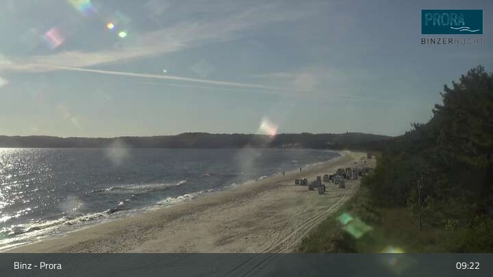 Archived image Webcam Prora - Bay of Binz