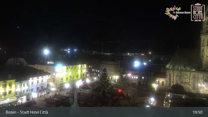 Archiv Foto Webcam Bozen - Stadt Hotel Citta