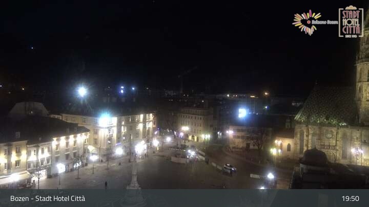 Archiv Foto Webcam Bozen - Stadt Hotel Citta