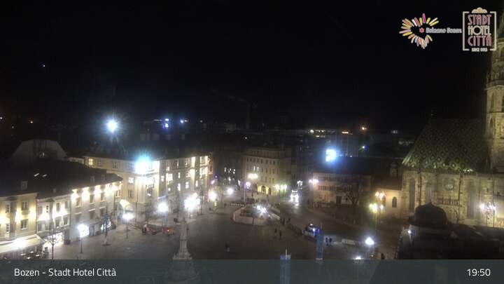 Archiv Foto Webcam Bozen - Stadt Hotel Citta