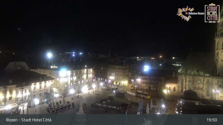Archiv Foto Webcam Bozen - Stadt Hotel Citta
