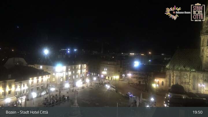 Archiv Foto Webcam Bozen - Stadt Hotel Citta