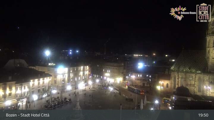 Archiv Foto Webcam Bozen - Stadt Hotel Citta