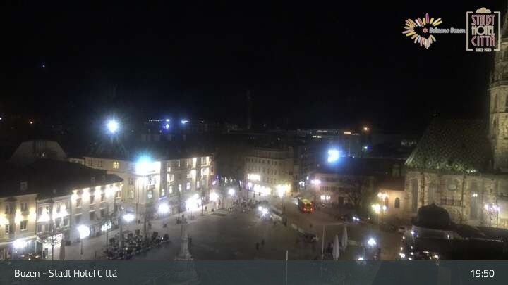 Archiv Foto Webcam Bozen - Stadt Hotel Citta