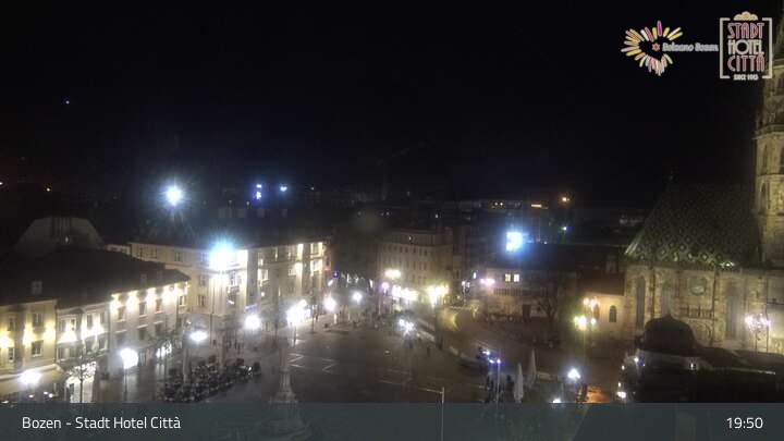 Archiv Foto Webcam Bozen - Stadt Hotel Citta