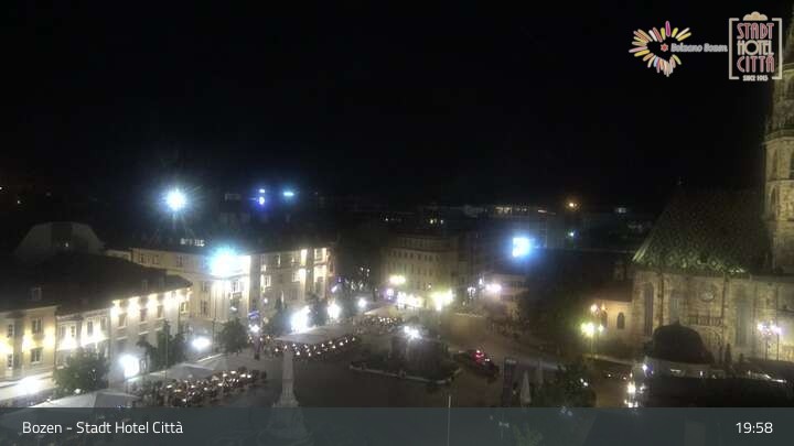 Archiv Foto Webcam Bozen - Stadt Hotel Citta
