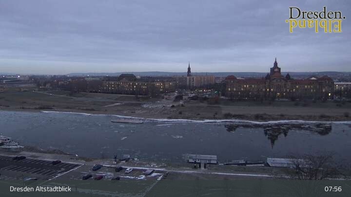 Archived image Webcam Dresden - View of the Old Town