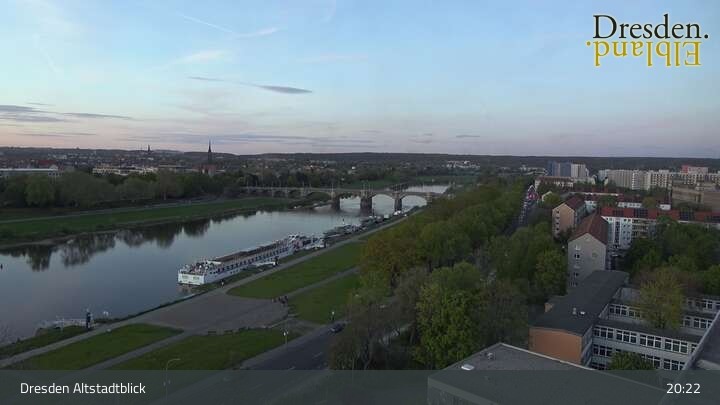 Archived image Webcam Dresden - View of the Old Town
