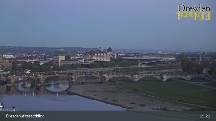 Archived image Webcam Dresden - View of the Old Town
