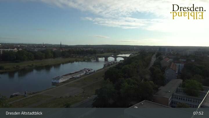 Archived image Webcam Dresden - View of the Old Town