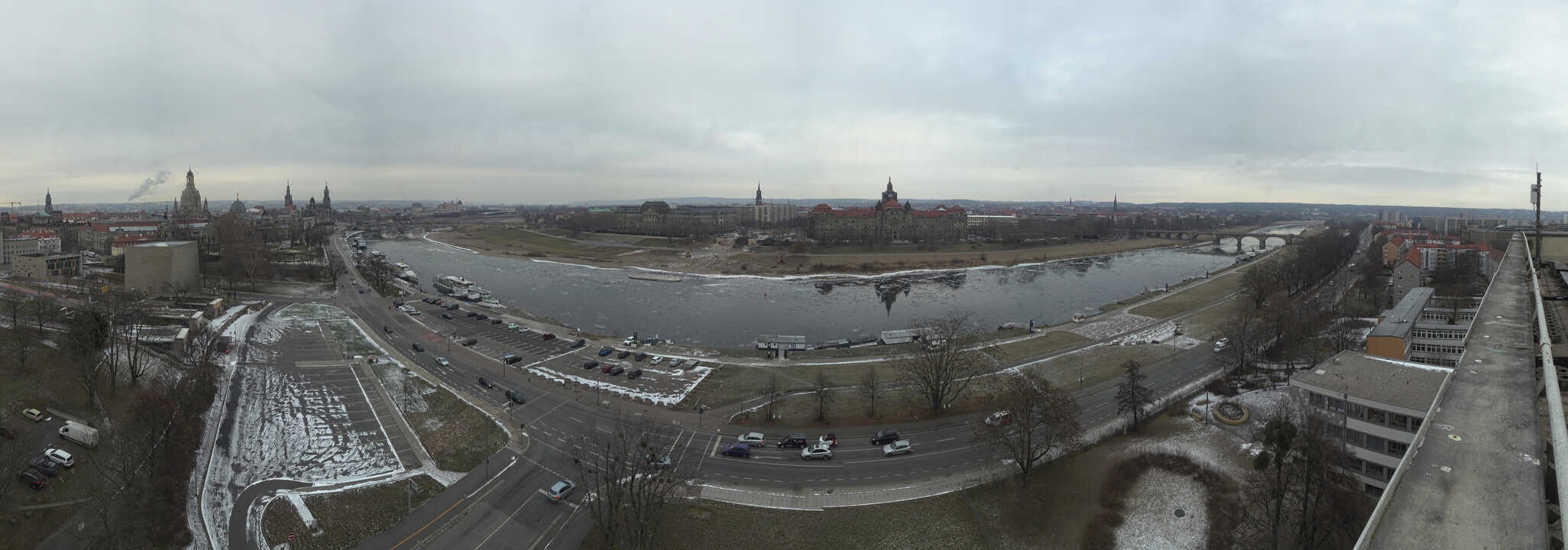 Archiv Foto Webcam Dresden - Elbpanorama