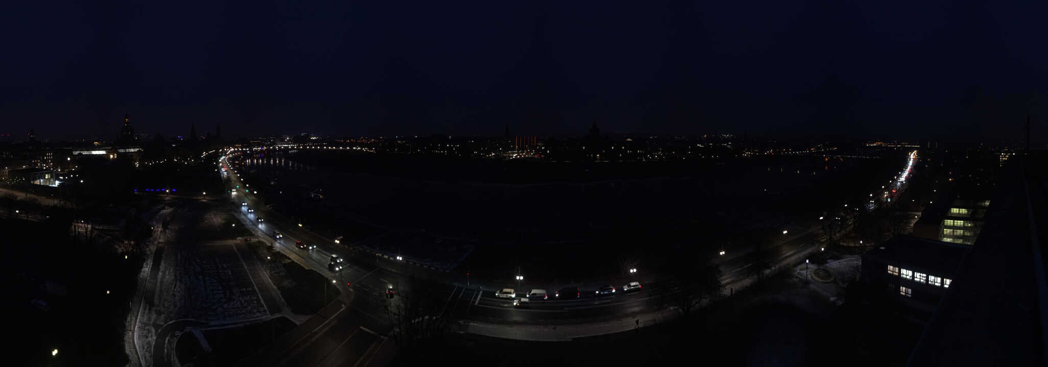 Archiv Foto Webcam Dresden - Elbpanorama