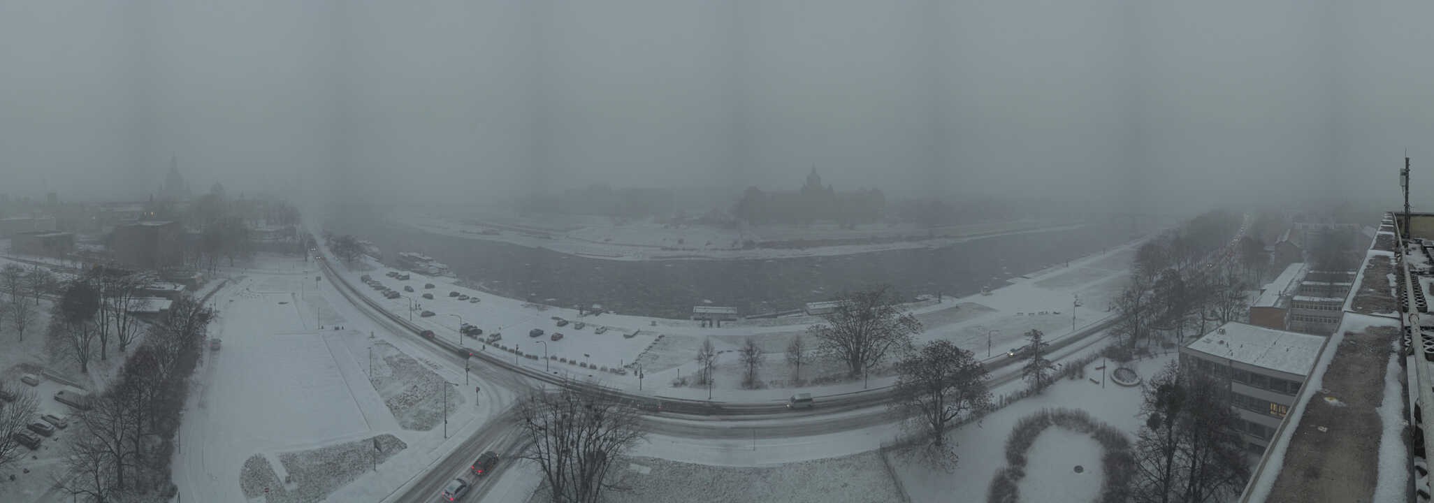 Archiv Foto Webcam Dresden - Elbpanorama