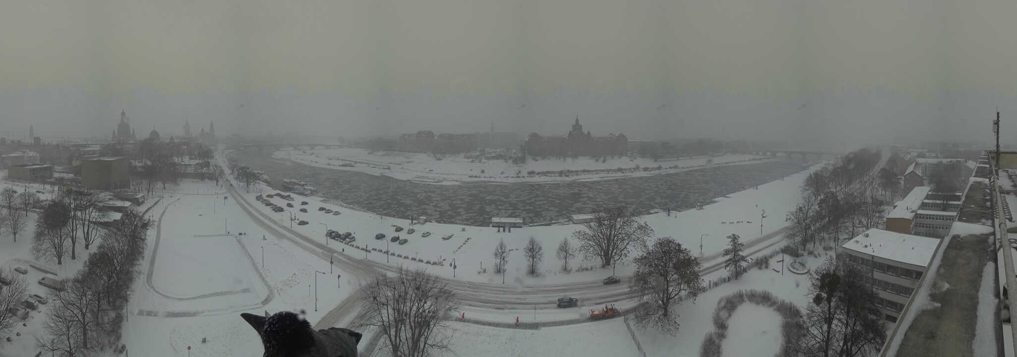 Archiv Foto Webcam Dresden - Elbpanorama