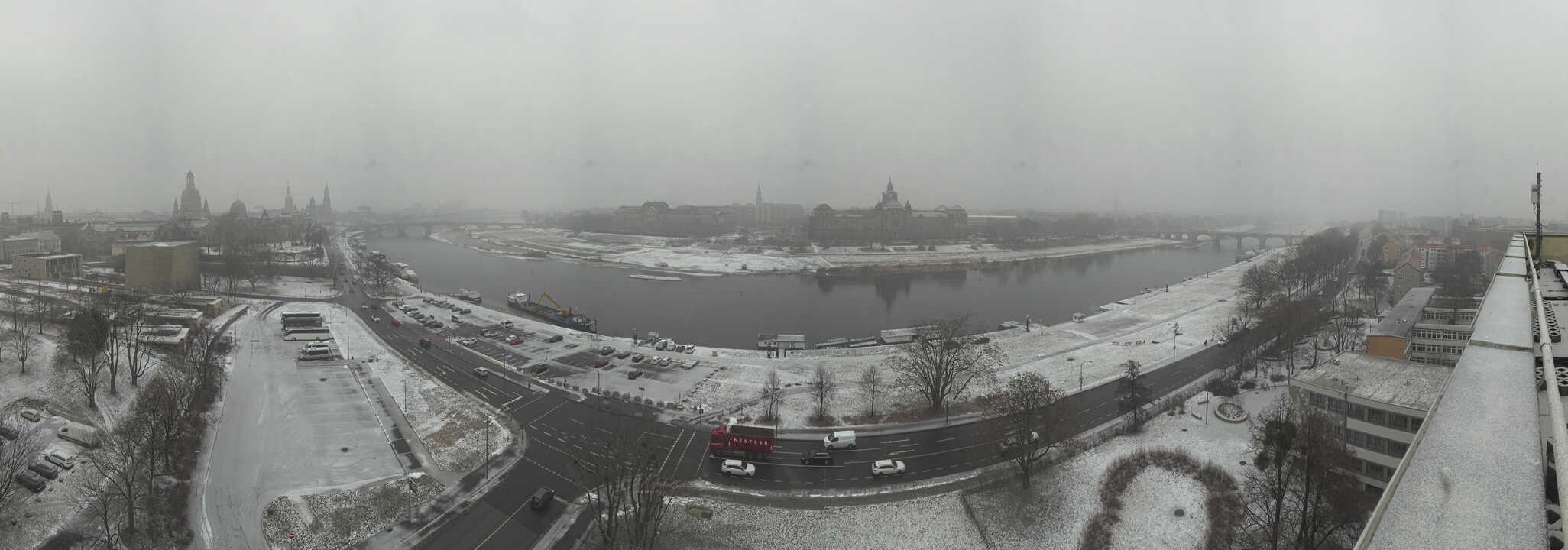 Archiv Foto Webcam Dresden - Elbpanorama