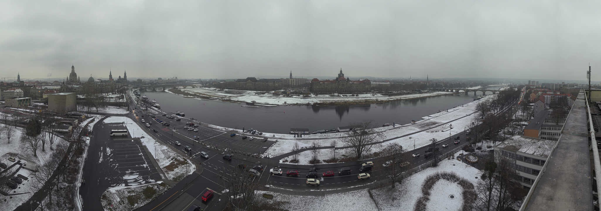 Archiv Foto Webcam Dresden - Elbpanorama