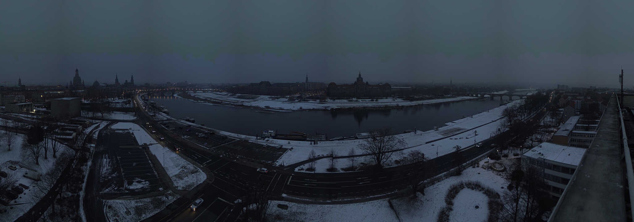Archiv Foto Webcam Dresden - Elbpanorama