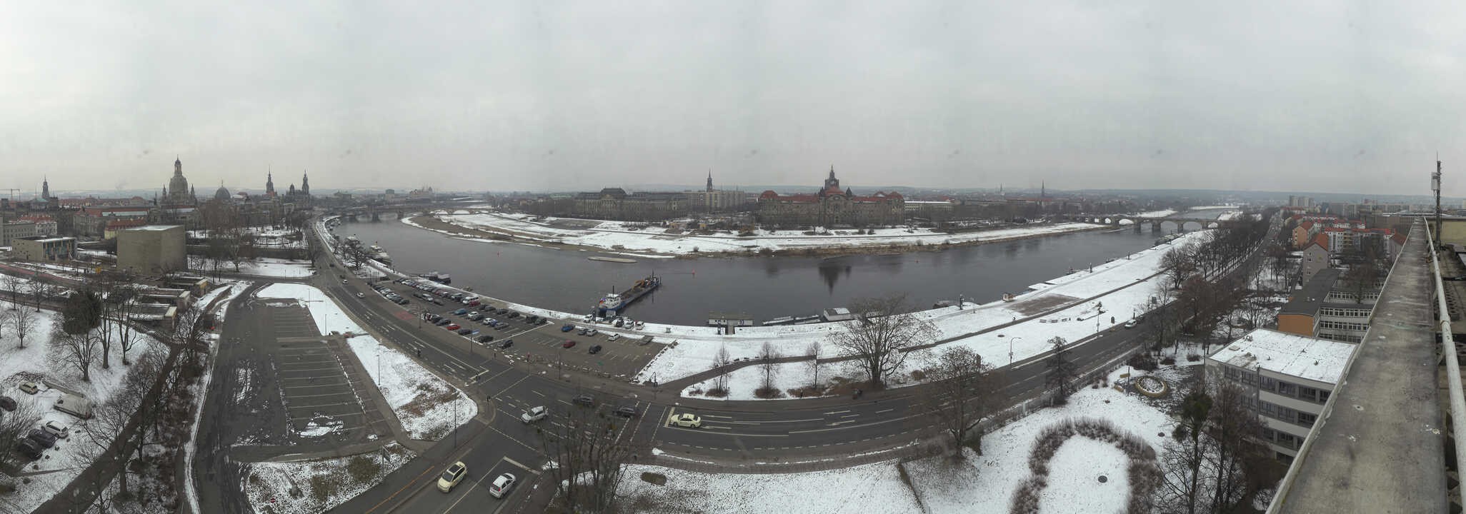 Archived image Webcam Dresden - Panoramic view of the city