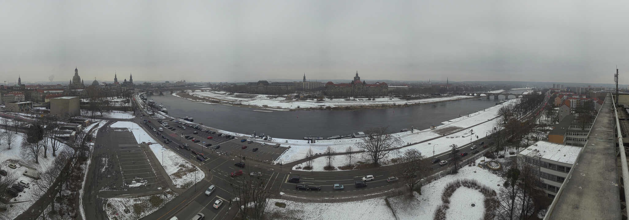 Archiv Foto Webcam Dresden - Elbpanorama