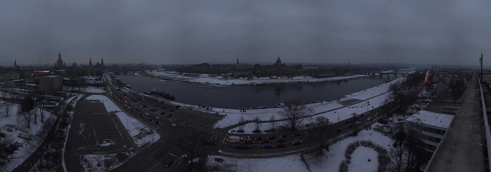 Archiv Foto Webcam Dresden - Elbpanorama