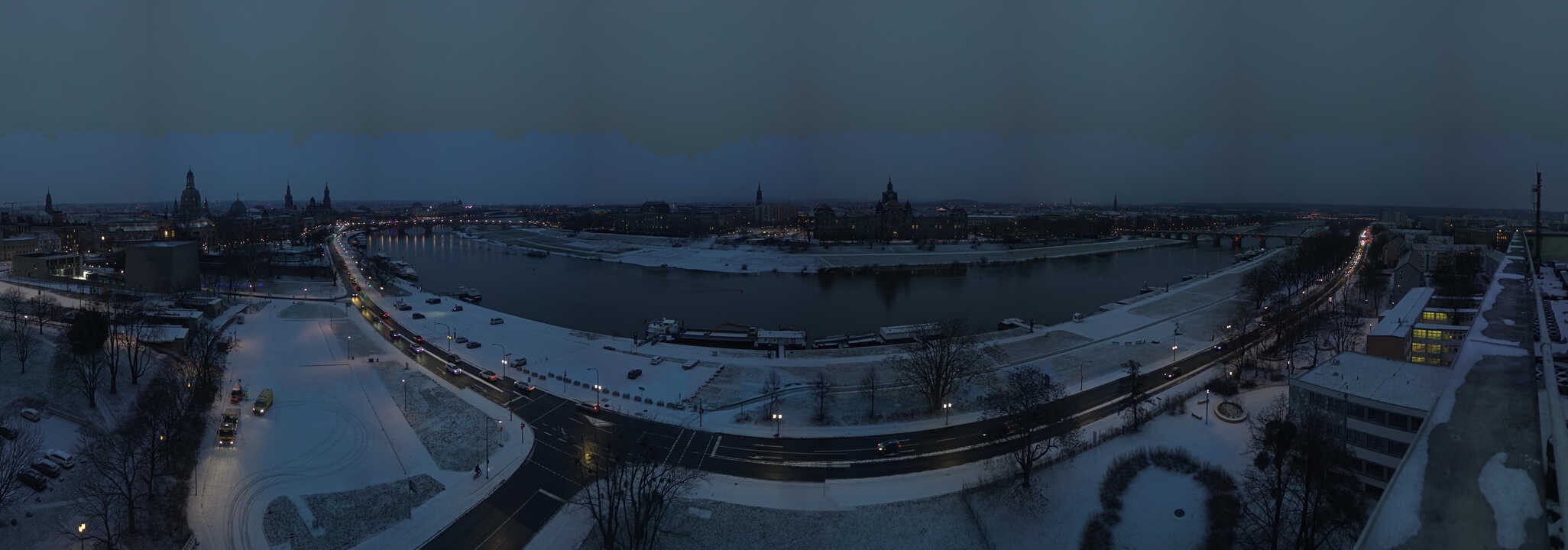 Archived image Webcam Dresden - Panoramic view of the city