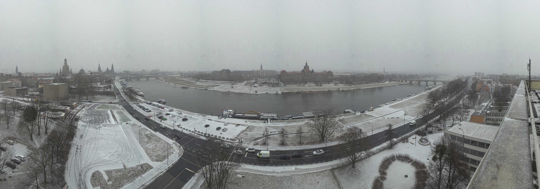 Archived image Webcam Dresden - Panoramic view of the city