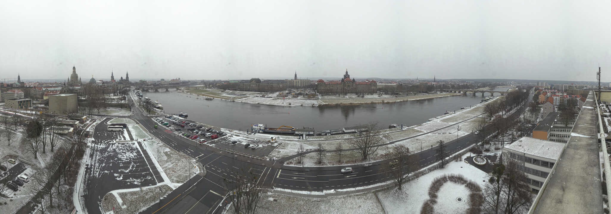 Archived image Webcam Dresden - Panoramic view of the city