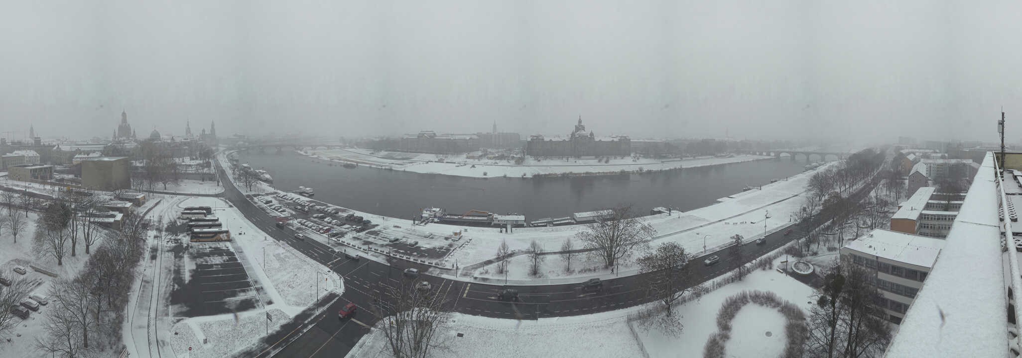 Archived image Webcam Dresden - Panoramic view of the city