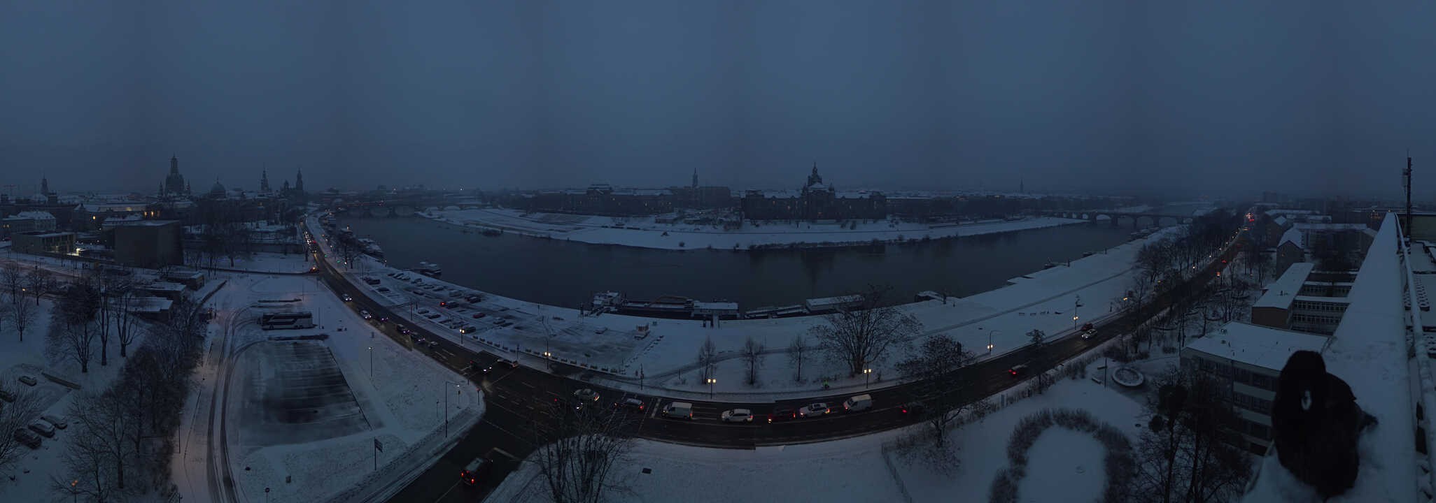 Archived image Webcam Dresden - Panoramic view of the city