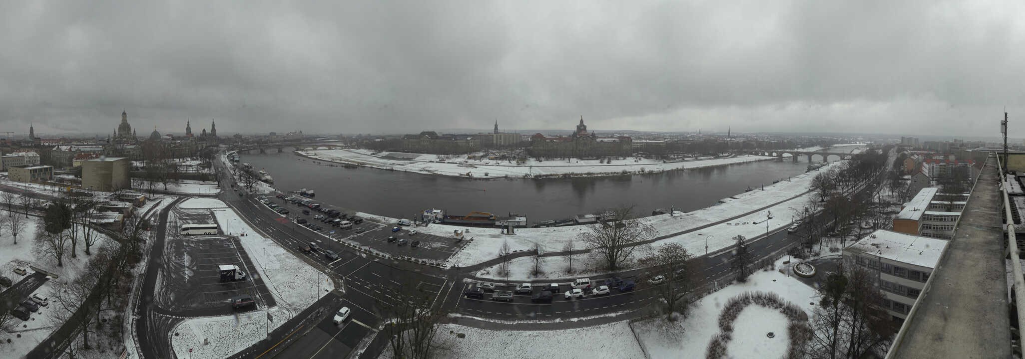 Archiv Foto Webcam Dresden - Elbpanorama