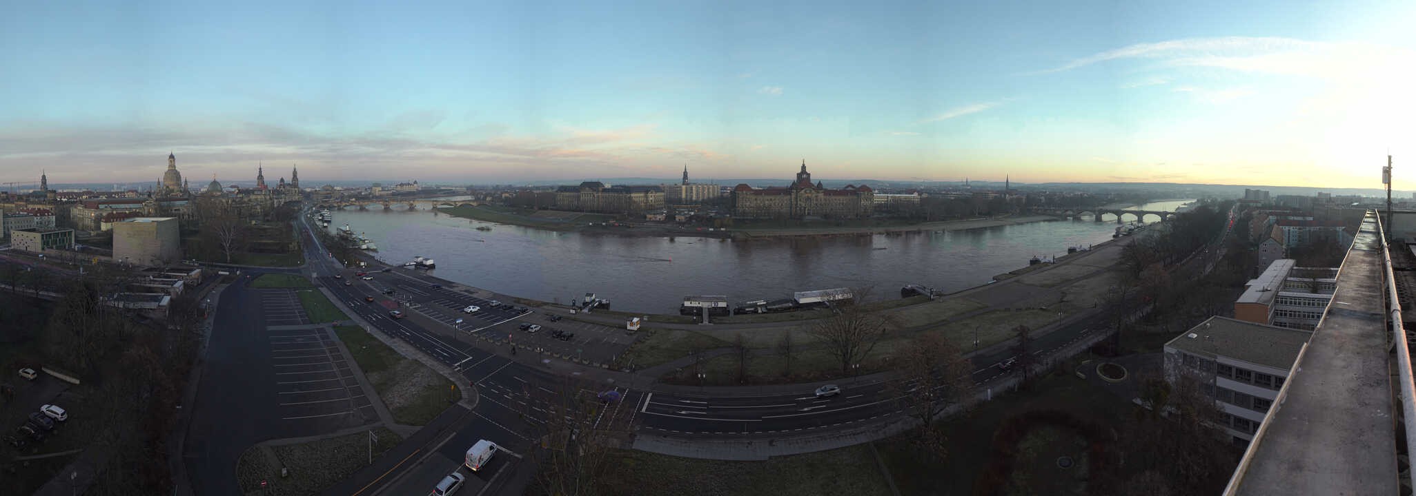 Archived image Webcam Dresden - Panoramic view of the city