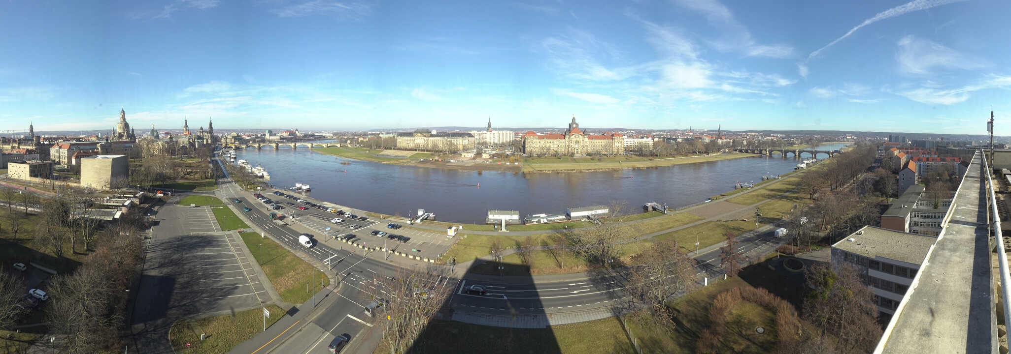 Archived image Webcam Dresden - Panoramic view of the city