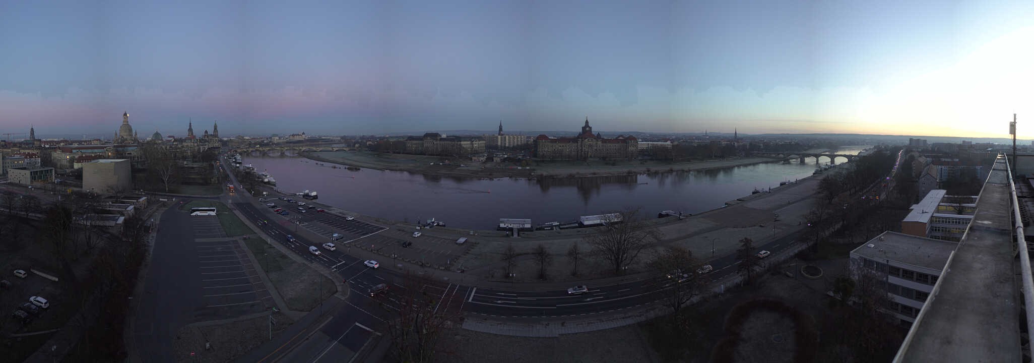 Archiv Foto Webcam Dresden - Elbpanorama