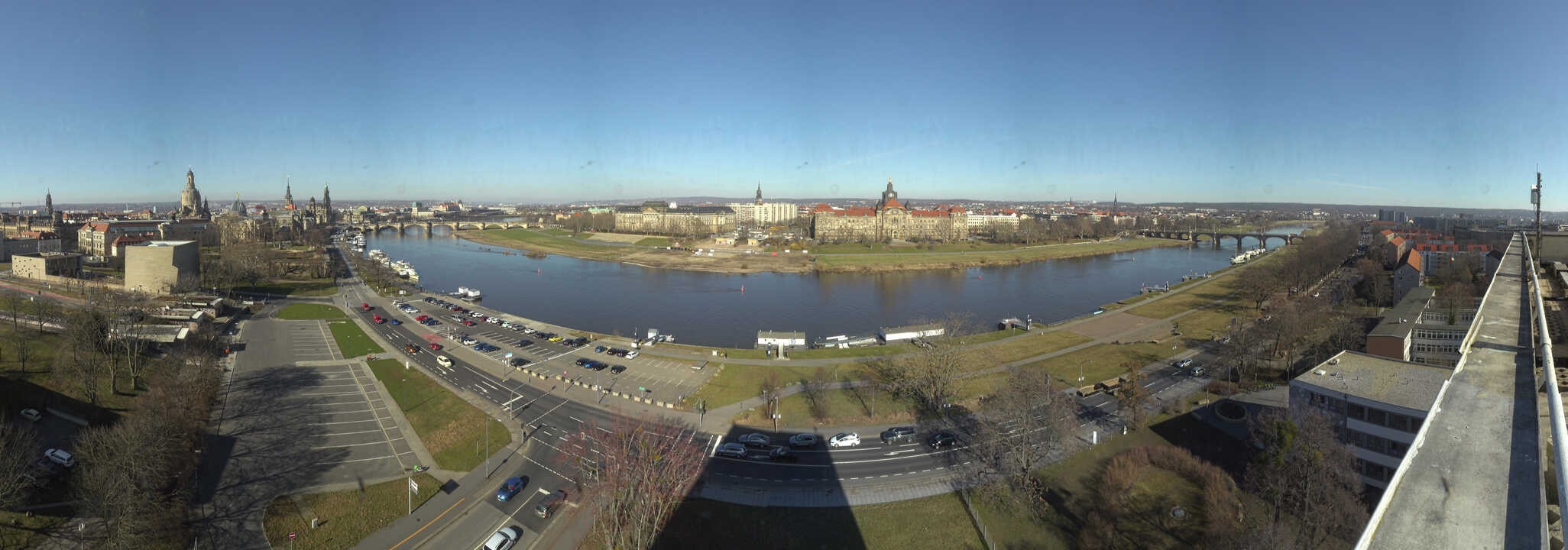 Archiv Foto Webcam Dresden - Elbpanorama
