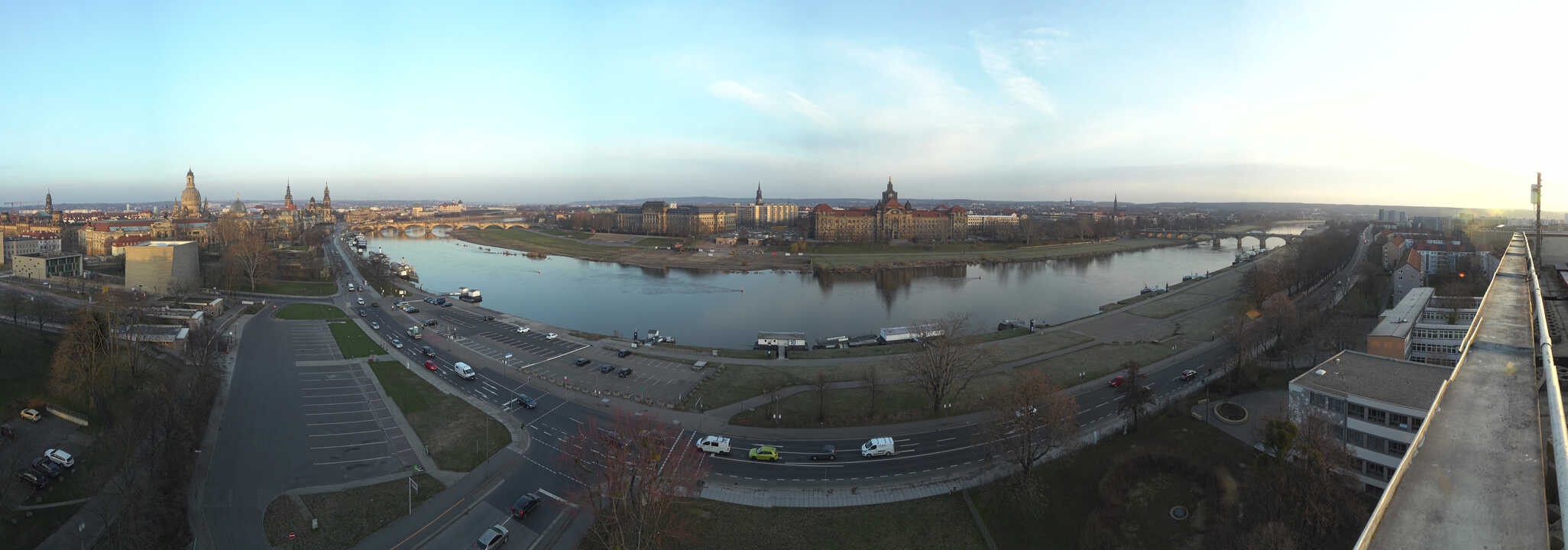 Archived image Webcam Dresden - Panoramic view of the city