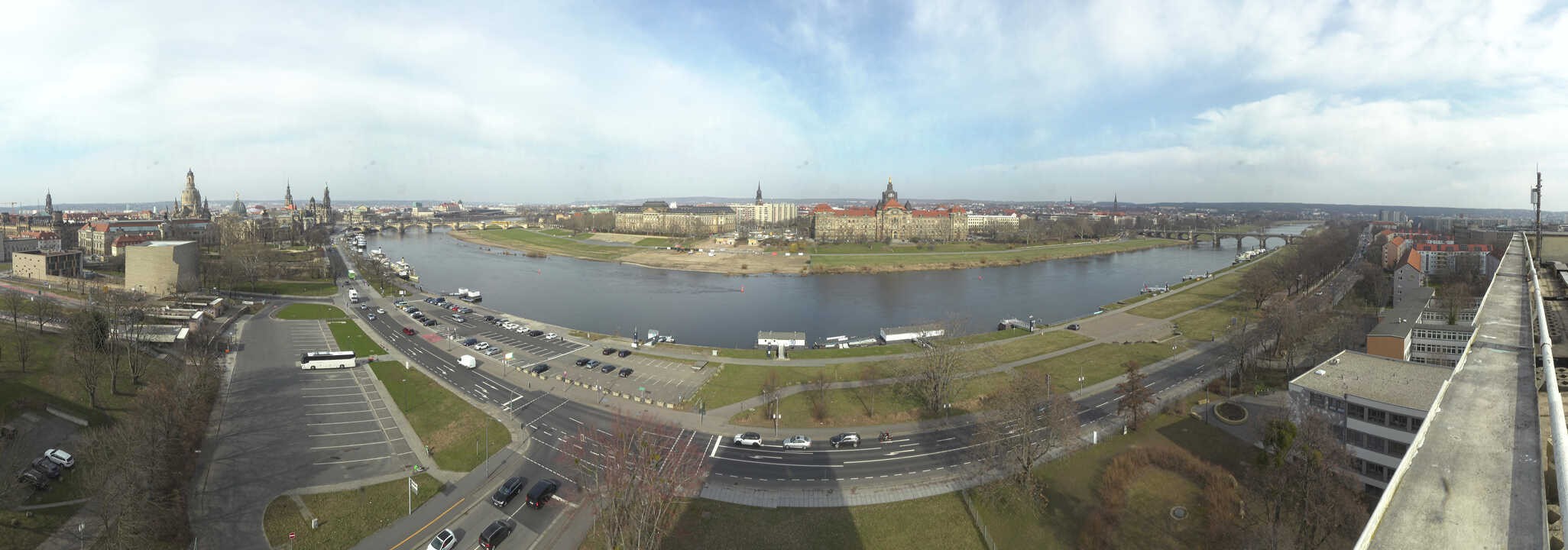 Archived image Webcam Dresden - Panoramic view of the city