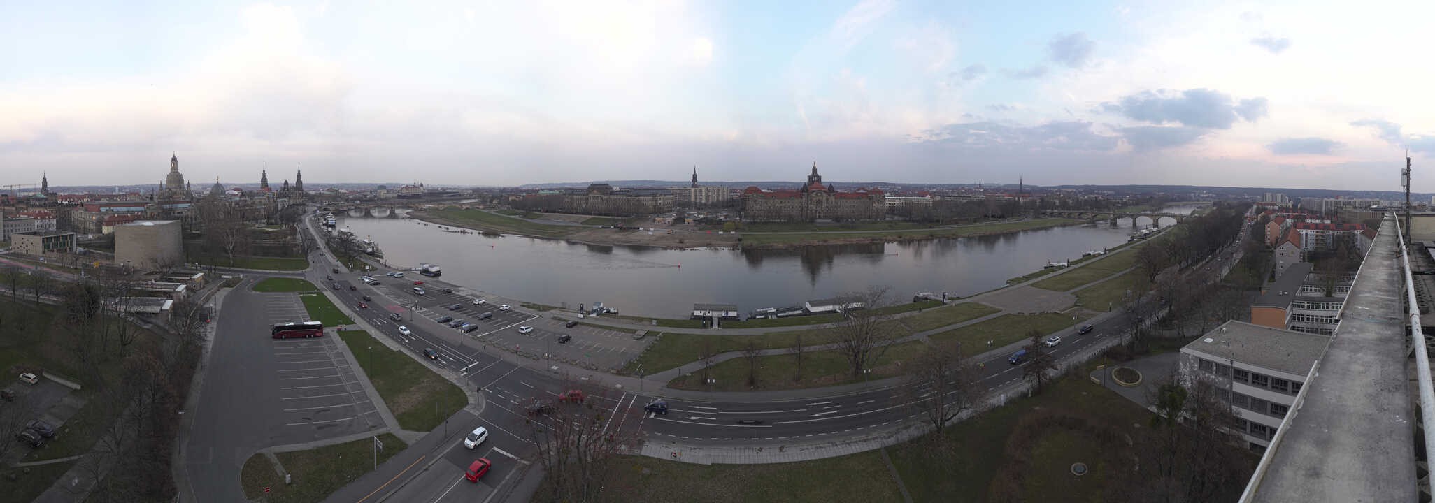 Archiv Foto Webcam Dresden - Elbpanorama
