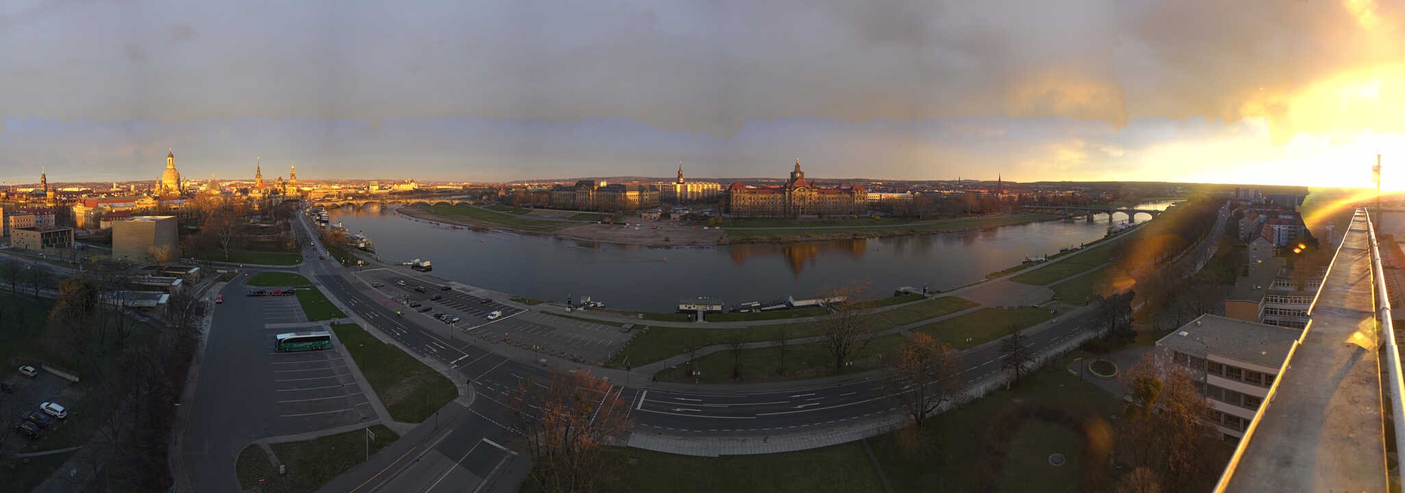 Archived image Webcam Dresden - Panoramic view of the city