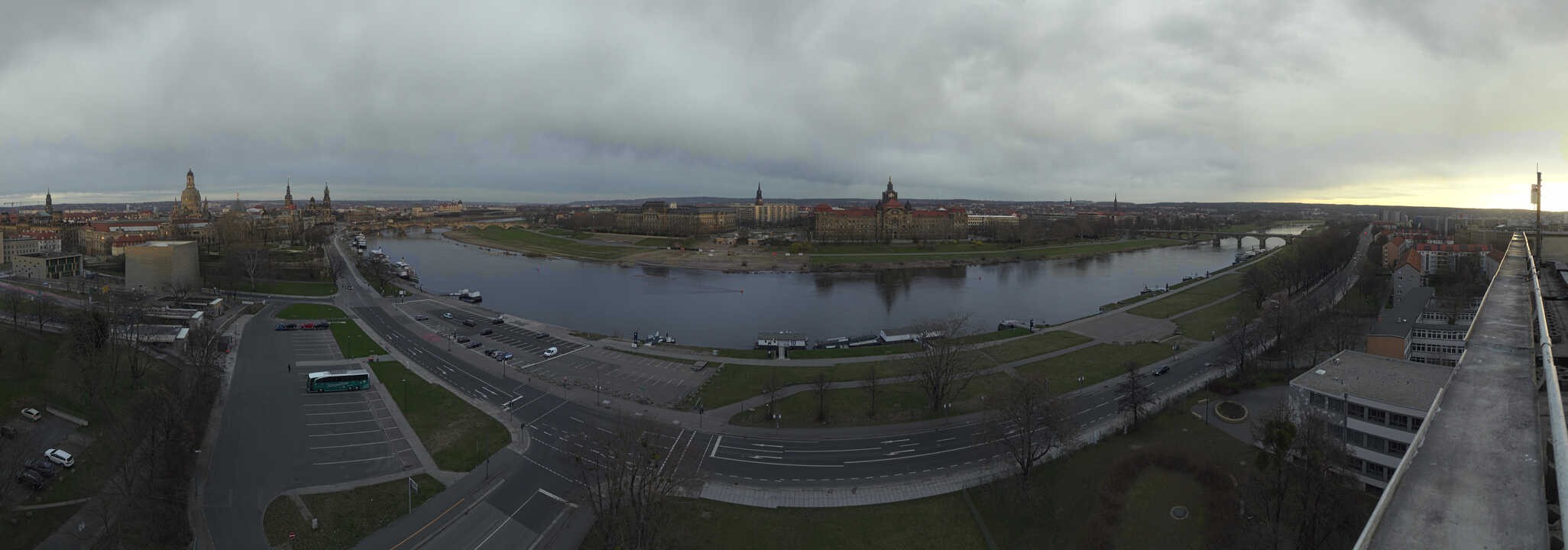 Archived image Webcam Dresden - Panoramic view of the city